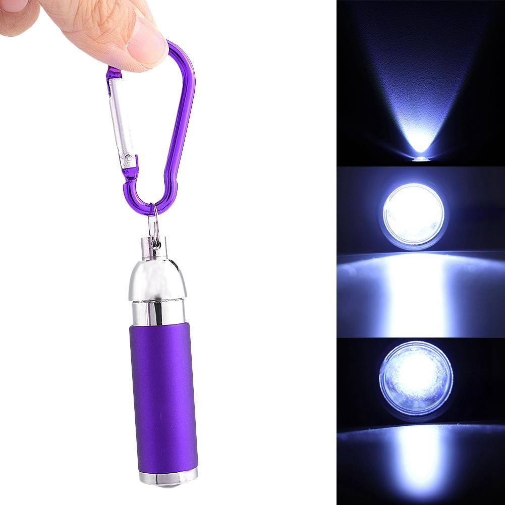 Flashlight  LED Flashlight Torch Useful Colorful Portable Aluminum Alloy  LED Flashlight Torch Light Keychains