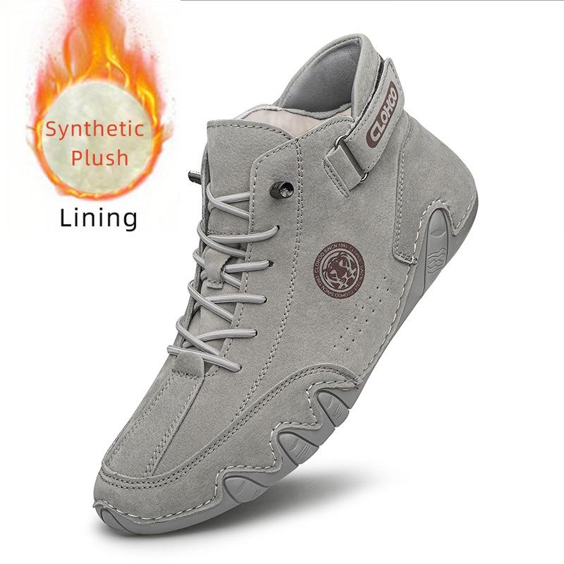 Large size hot-selling men's Martin boots autumn and winter high-top casual octopus men's shoes