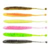 4.8/6/8cm Artificial Worm Baits Saltwater Fishing Tackle Accessories for Trout Fishing Soft Lures Paddle Tail Baits