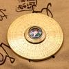 Tragbares Messing Feng Shui Bagua Drehbarer Kompass Schmuck