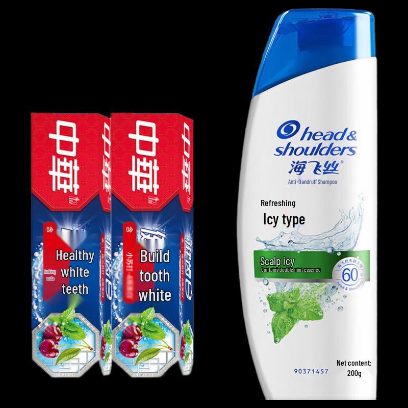 Zhonghua Oral and Hair Care Refreshing Set