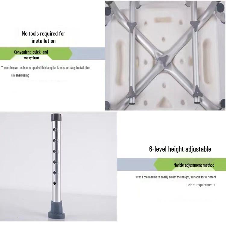 Elderly & Disabled Non-Slip Shower Chair for Pregnancy & Bathing Safety