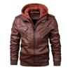 2026 Spring/Autumn Men's PU Leather Jacket - Plus Size Fashion Trend