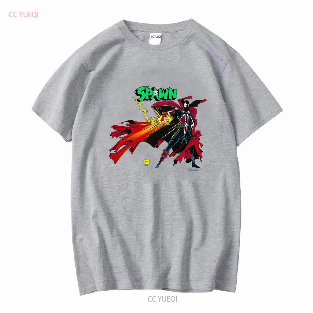 Vintage Spawn T Shirt Cotton All Size KV8959 long sleeves vintage Washed streetwear Comfortable designer clothes Stretched Soft