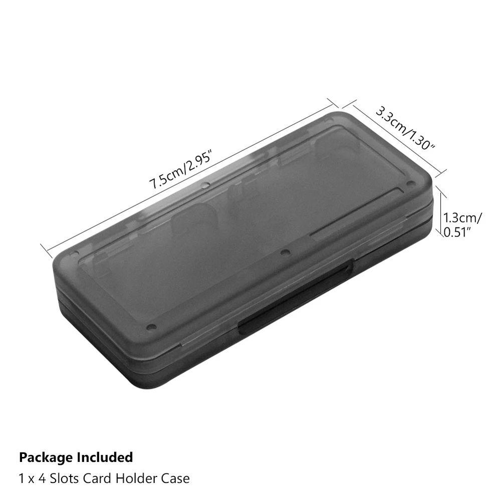 Shell Plastic Hard Shell Anti-Dust Game Card Case Switch Storage Box for Nintendo Protector Case