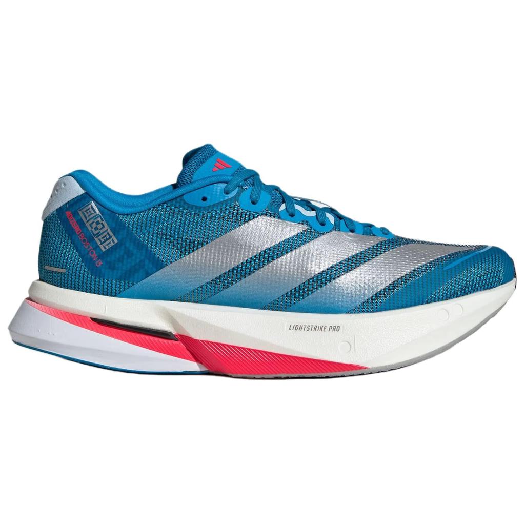 adidas Adizero Boston 13 Leve Confortável Respirável Responsivo Tênis de Corrida Feminino Azul JR4867