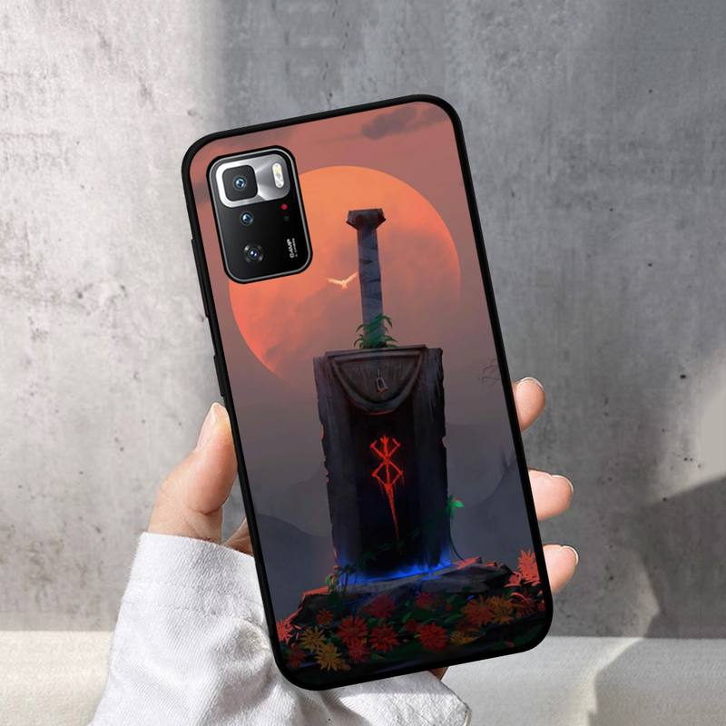 Θήκη τηλεφώνου Berserk Guts για Redmi Note 8 7 9 4 6 pro max TX 5A 3 10 lite pro