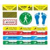 Wear-Resistant Caution Step Warning Floor Decal