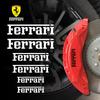 6KS/Sada Samolepky na brzdové třmeny Ferrari Znak na auto Brzdy Dekorativní samolepky Pro Ferrari 308 GT4 328 GTB GTS F355 360 Příslušenství