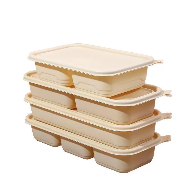 Degradable Corn Starch Japanese Bento Boxes