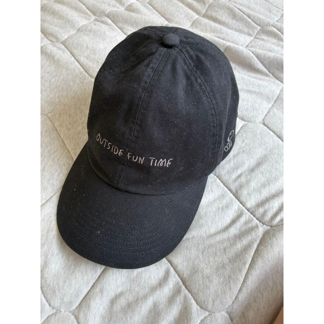 Used UNIQLO peanut cap black