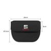 lcdf1 Car Sticker Auto Seat Gap Storage Box Car Seat Organizer Holder For Seat Leon 5f Ibiza 6l 6j Leon 1p Cushion Altea Xl Leon Mk