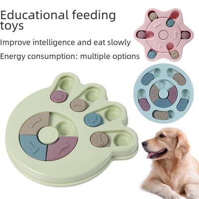 Neuer Drehteller für Haustierspielzeug und Hundenapf mit Erstickungsschutz