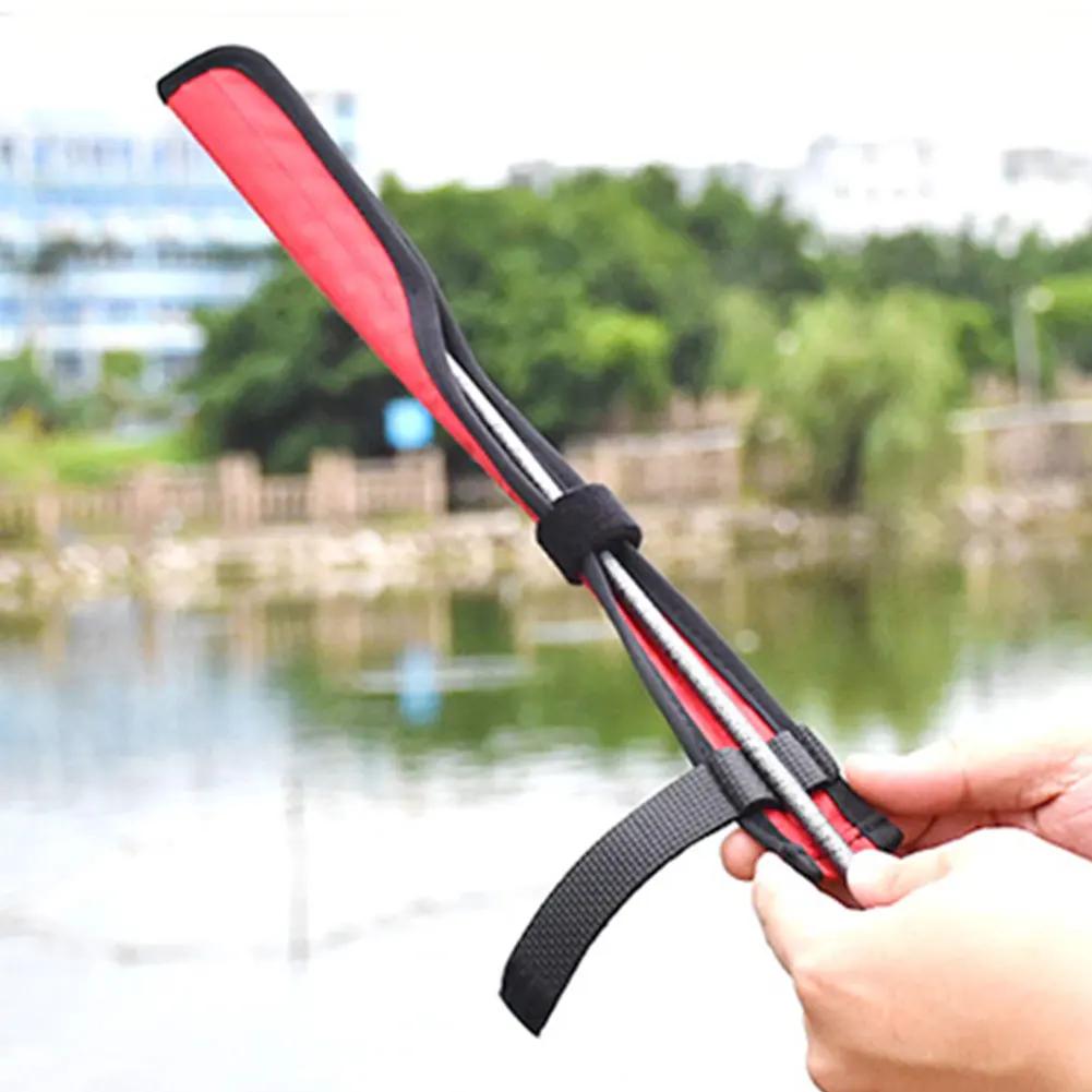 1-5pcs Foldable Fishing Rod Tip Protective Cover Pole Tip Guard Sleeve Tackle Tubes Rod Tip Case Protector Fishing Accessory