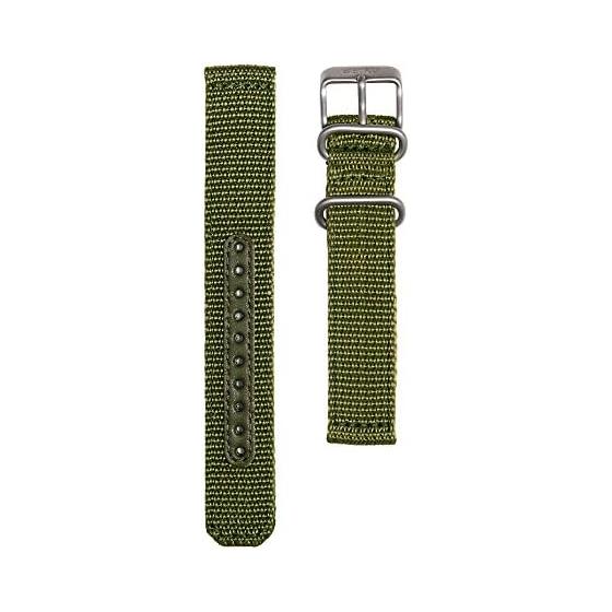 [Seiko Import] [Seiko Package] 4K11JZ 5 Genuine 18mm Green Nylon Belt [Reimported Product]