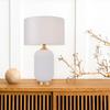 Lampa Stołowa Tamiza 1 E27 Biały Light Prestige Lp-1515/1T Big White