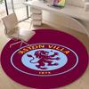 Personalized Aston Villa Round Chair Office Rug - Perfect for Mat, Office Chair & More - Ideal Gift for Birthdays and Holidays