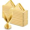 High-End Satin Napkin - Folded Flower Design for Hotels and Weddings