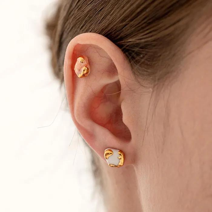 Daily Rhombus Earring (3colors)
