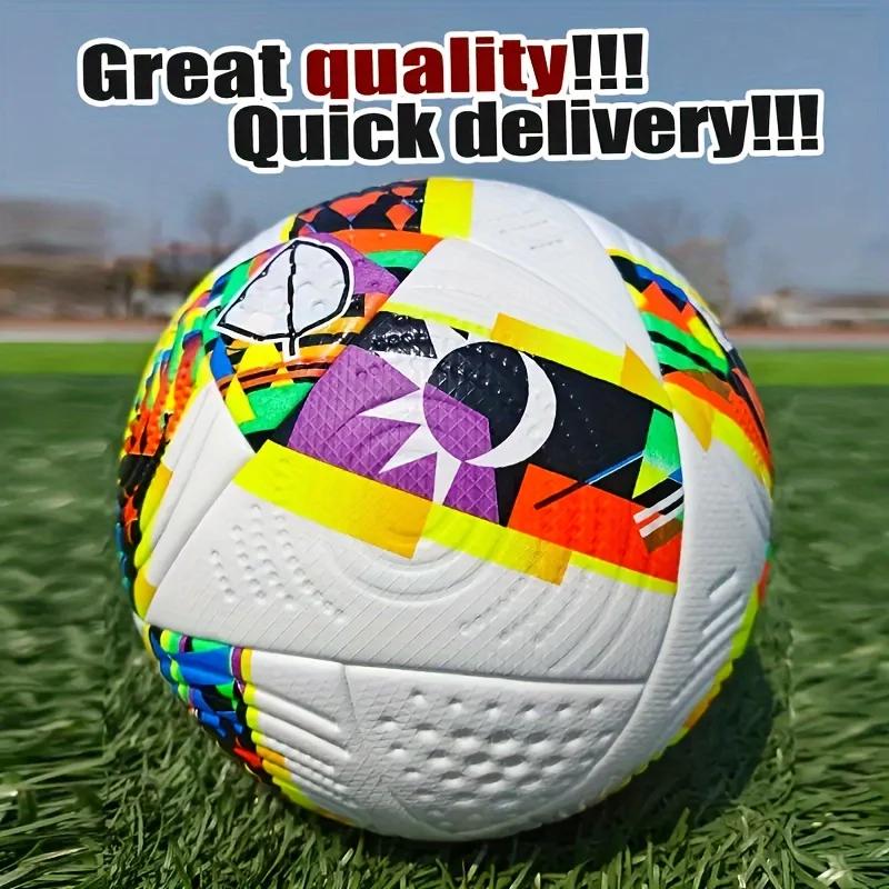 1PC Professional High Quality Football Official Size 4/5 PU Material Seamless Team Outdoor Game Football Training Ball Football