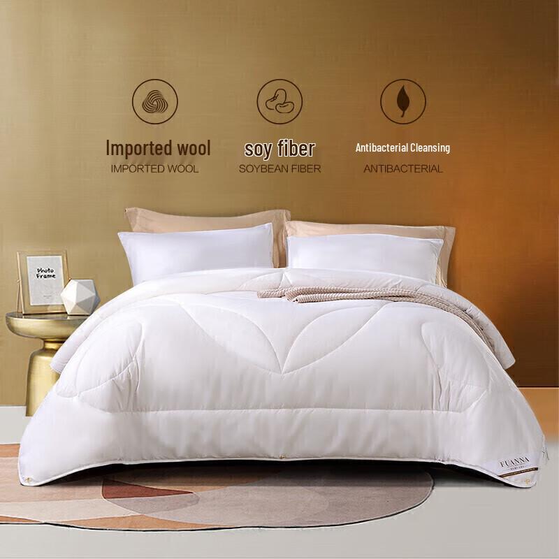 Fuanna Antibacterial Winter 51% Wool Quilt