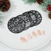 Tools Snowflake Christmas Nail Stamping Plates Polish Templates Stencils Molds Nail Stamp