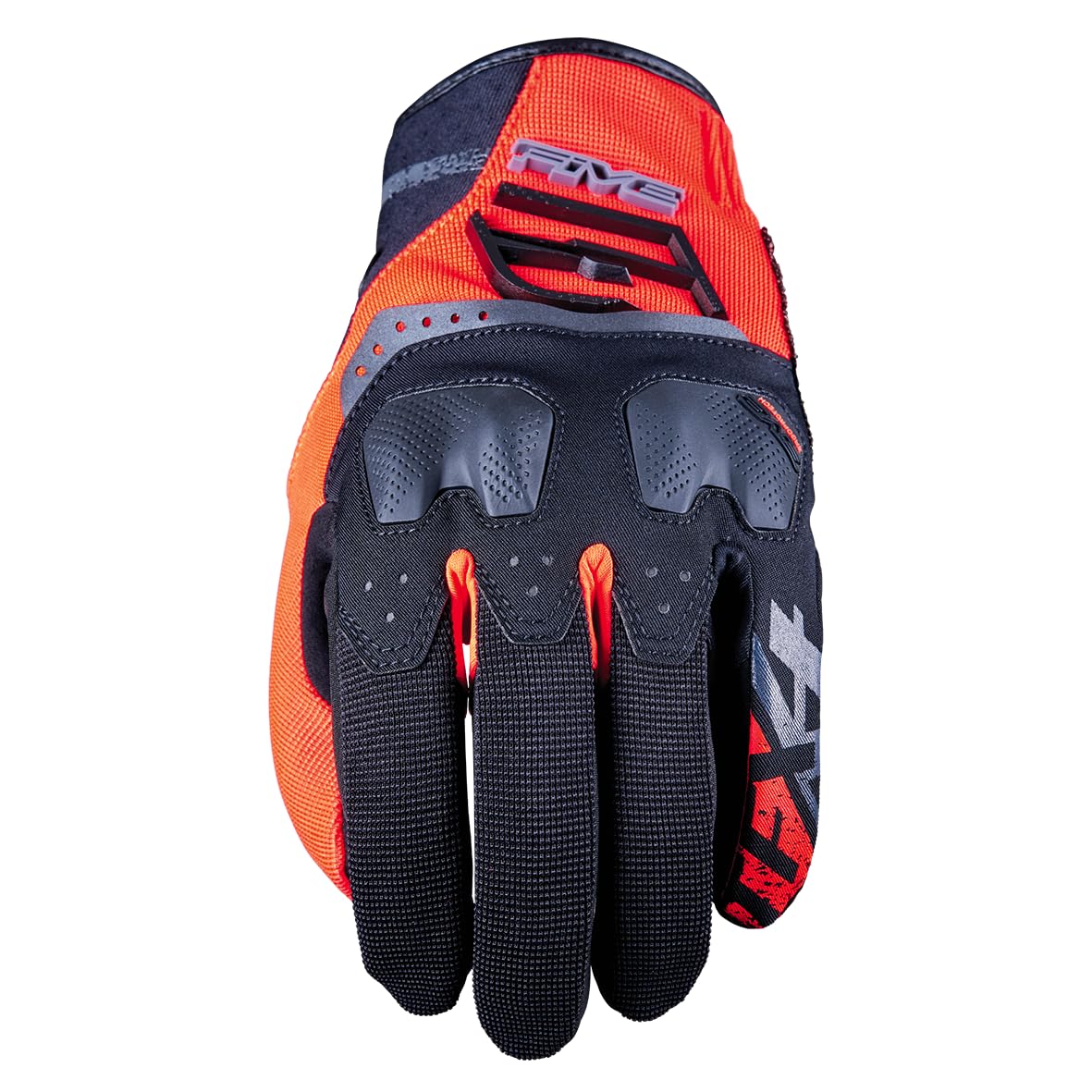 

FIVE Motorcycle Gloves Orange TFX4 Gloves Black/Fluorescent (Size M)