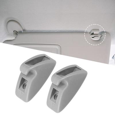2 stücke Auto Sonnenblende Unterstützung Clip Halterung Haken Für MK1 Grau 191857559 Licht Schild Halterung Schnalle Auto Innen Zubehör