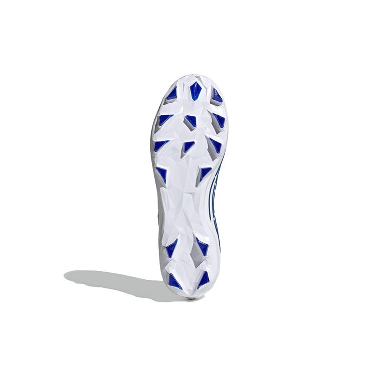 Adidas Predator Edge.2 Firm Ground Soccer Shoes Men Soccer Shoes White Blue GW6146