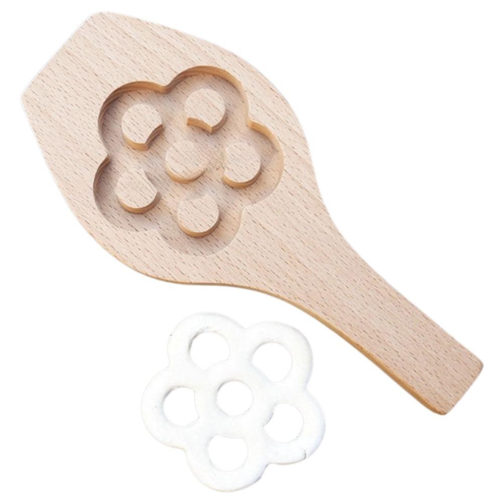 

Wooden Sugar Ring Mold Non-stick Pastry Making Tool Traditional DIY Snack Mold Snack Style 2