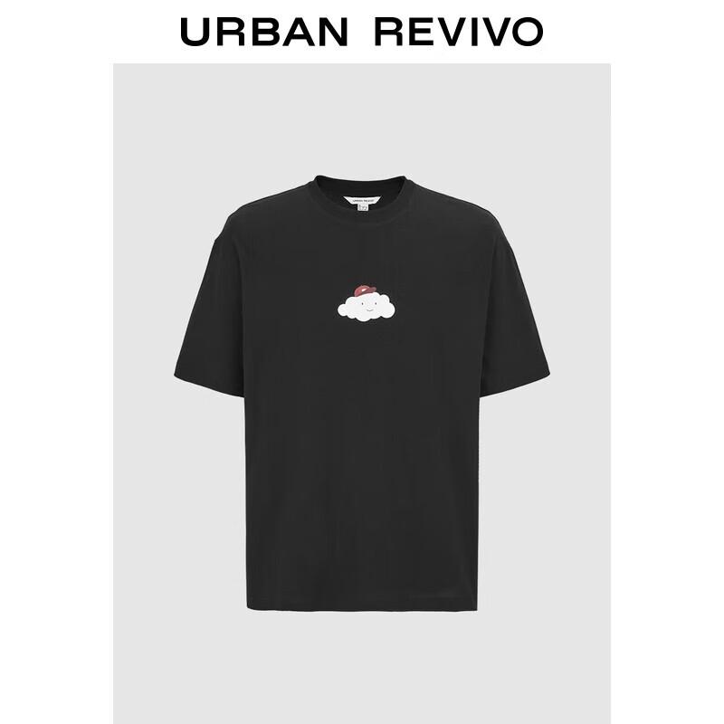 UR 2025 Men s Graphic Cotton Loose Short Sleeve T-Shirt S