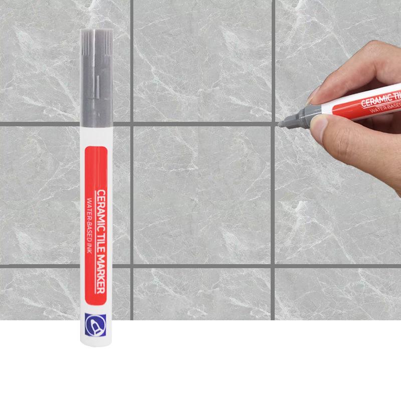 12 Color Waterproof Tile Marker Repair Wall Seam Restorer Pen For Kitchen Tiles Floor Bathroom Decontamination Seam Repair Tools
