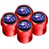 4pcs Car Styling Tire Valve Caps Dustproof Covers For Subaru STI Impreza Legacy WRX BRZ XV Forester Crosstrek Outback Ascent Y10