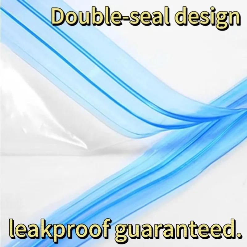 5 Sizes Reusable Vacuum Bags with Hand-Pump Vacuum Compression Sealer Bag Mini Vacuum Sealer Machine for Clothes Organizer