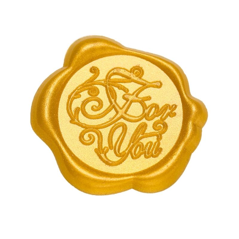10Pcs Embossed Seal Stickers Adhesive Seal Decals for Wedding Invitations, Envelope, Birthday Valentines Christmas Card