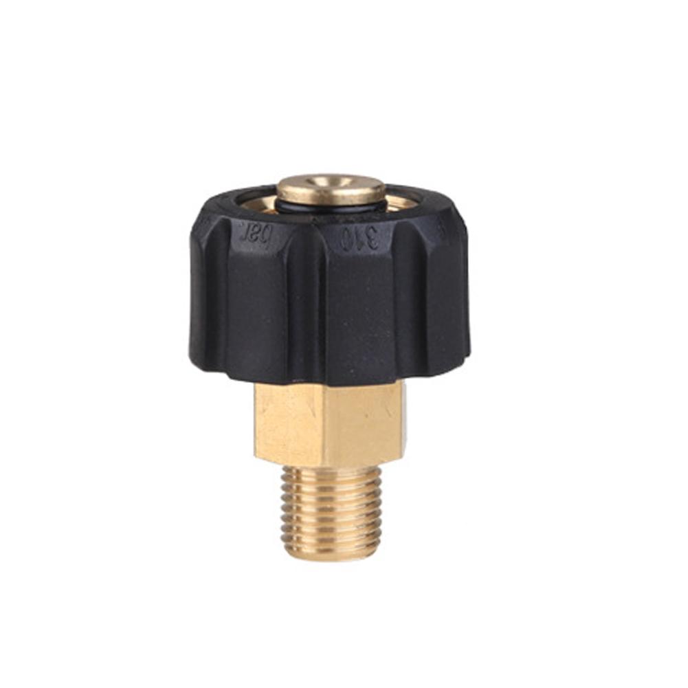 

Быстроразъемные фитинги для мойки высокого давления M22 14 мм на 3/8 дюйма и 1/4 дюйма, шланг и адаптер пистолета для мойки высокого давления, макс. 5000 фунтов на кв. дюйм