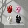 Fingerförmiger Ring-Aufbewahrungsständer Kreativer 3D-gedruckter Schmuck-Ausstellungsständer Einfache Ornamente Halskettenhalter Schminktisch