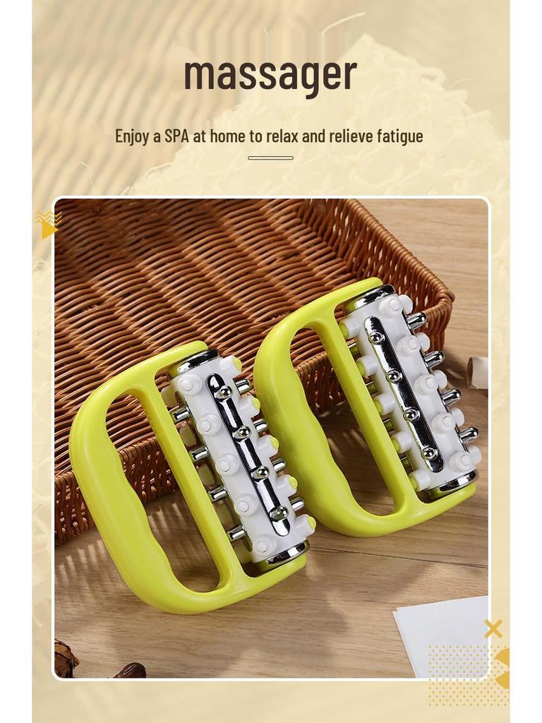 Multi-Use Plastic Body Massager for Face, Back, Waist, and Legs