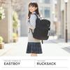 EASTBOY Backpack 32L Neo Preppy EBA115 Black x White 05 Japanese High School Bag