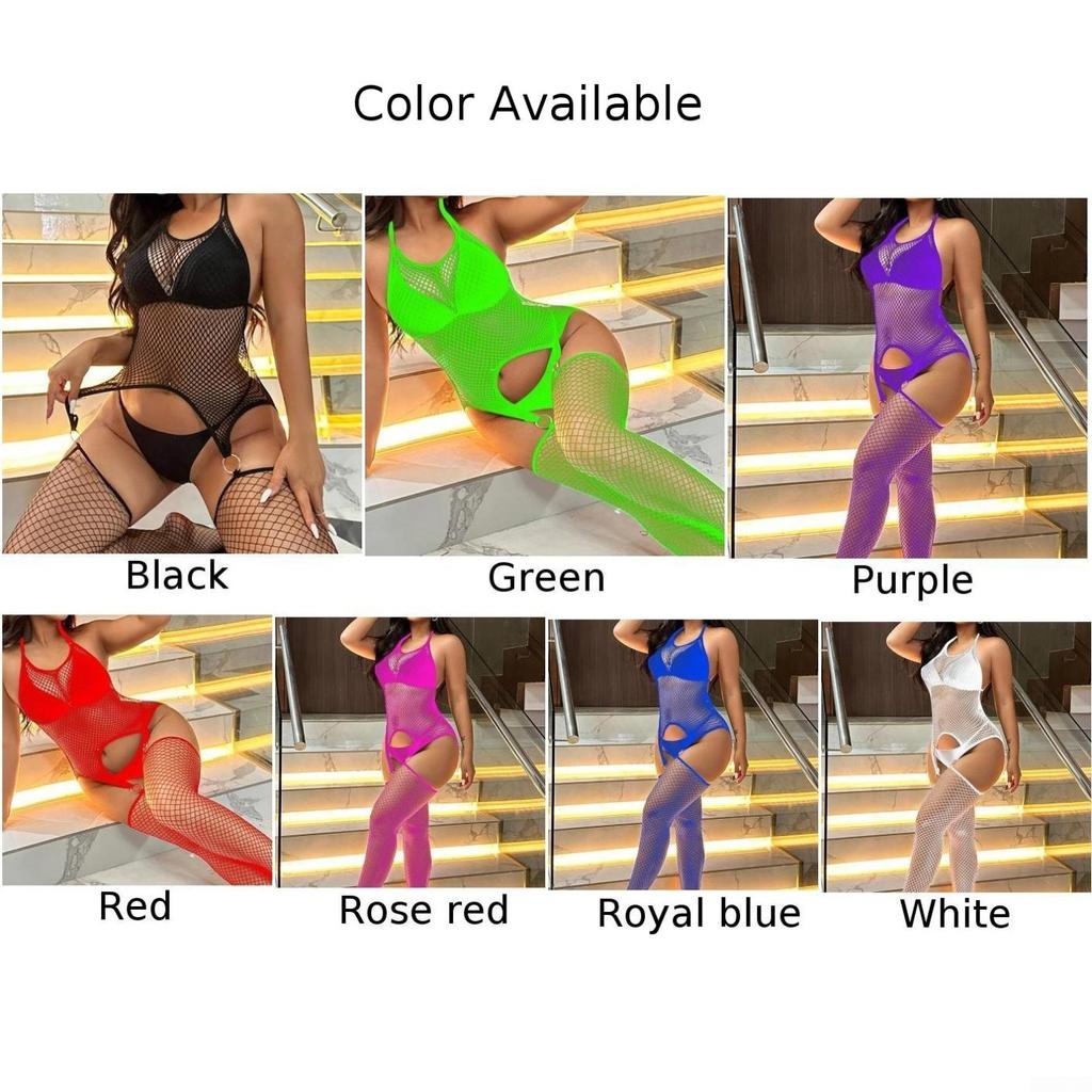 Brand New Erotic Bodystocking Fishnet Bodysuit Sexy Lingerie