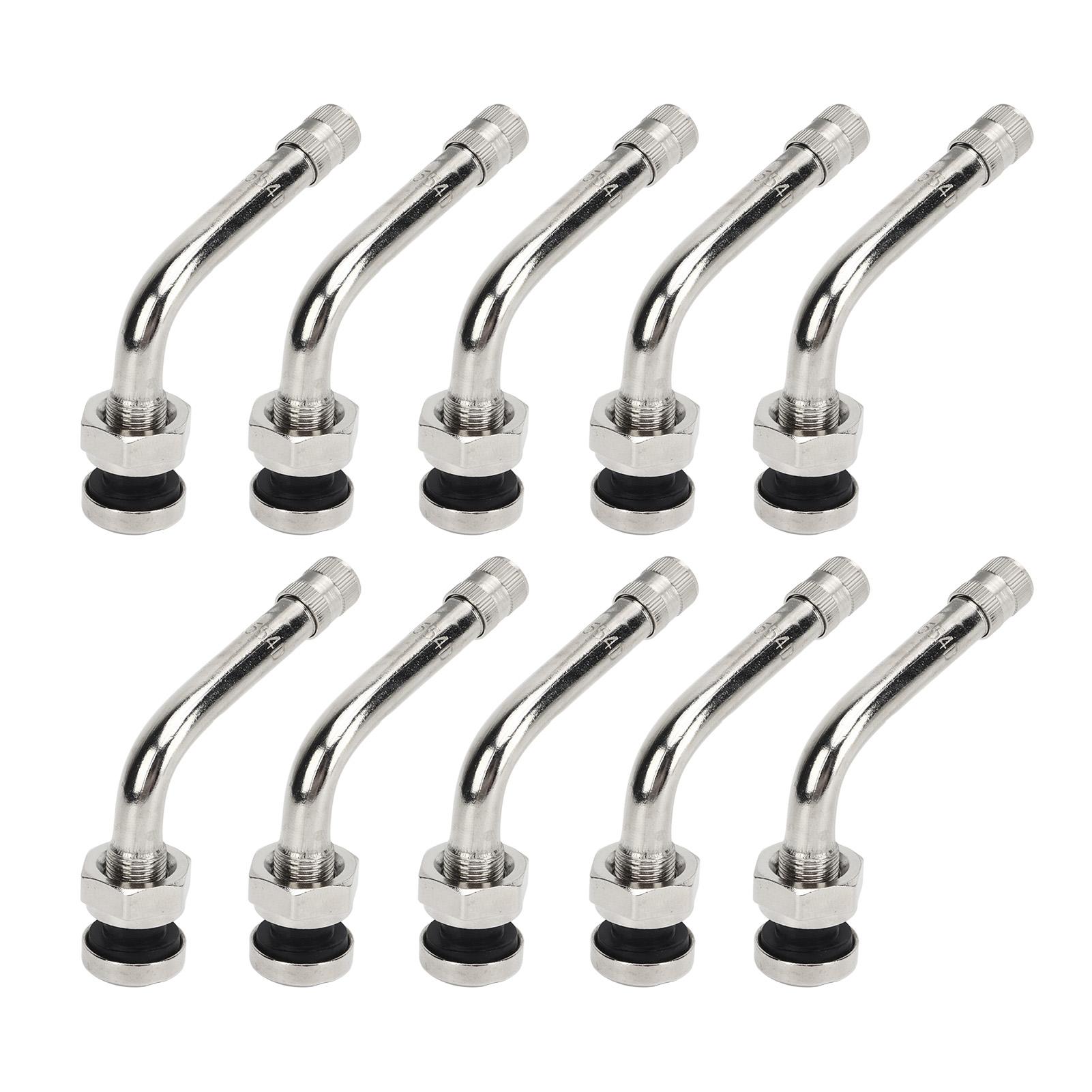 

20 шт. метрических алюминиевых колесных грузовых клапанов TR554D с изгибом 60 градусов для колес транспортных средств с 9,7 мм