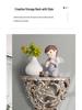 European Creative Resin Wall Shelf – Decorative Hanging Ornament for Home