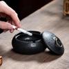 Lidded Ashtray: Fly-Free, Stylish, Creative Trend for Cute Girl's Living Room
