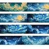 Pet Tape Journal Van Gogh's Starry Sky Sky Collage Decoration DIY Scrapbooking Landscaping Sky