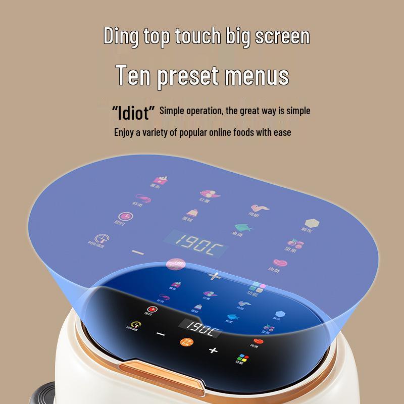 Panoramic Color Screen Multi-Functional Air Fryer