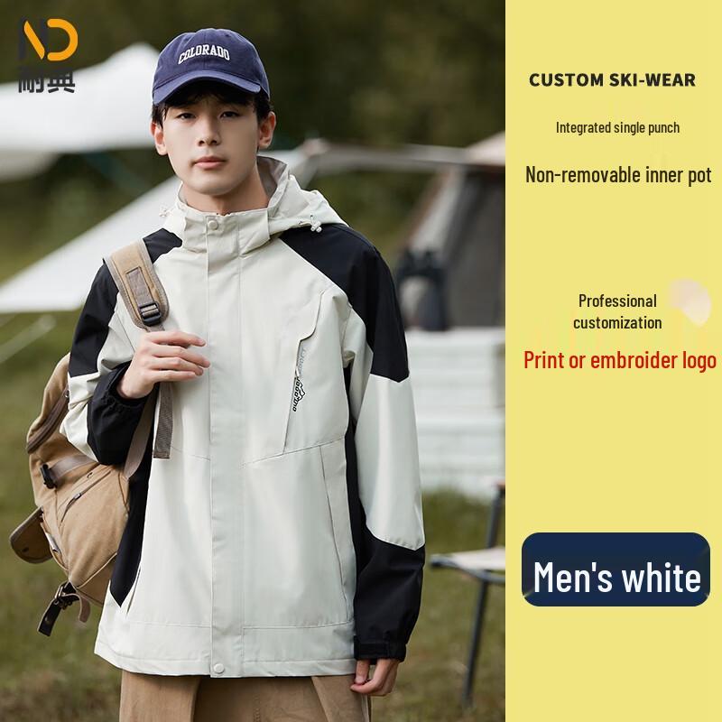 Unisex Outdoor Windproof Waterproof Jacket 4XL