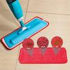 Flat Spray Replaceable Mop Cloth Microfiber Sprayer Mop Pad Wet And Dry Dual-Use Mop Washable Mop Cloth Trapezoidal Spray Mop