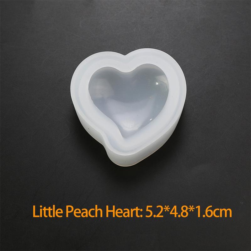 1PC 3D Heart Shape HOME LOVE Silicone Mold Letters Plaster Candle Mould DIY Home Decoration Jewelry Making Tool