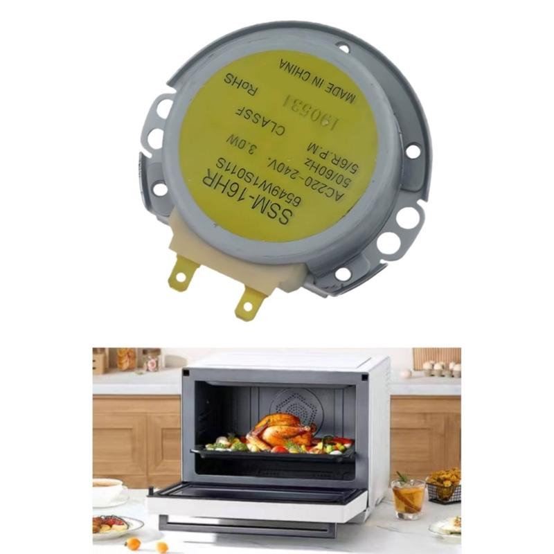 High Efficiency Microwave Turntable Motor Metal Texture for Multiple Models 220V Material Simple Setup Cost Effective