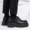 Fashion Derby Men's Thick Soled Shoes Fashion Designer's Minimalist Style Outdoor Leisure Business Party Office Street Walking Shoes